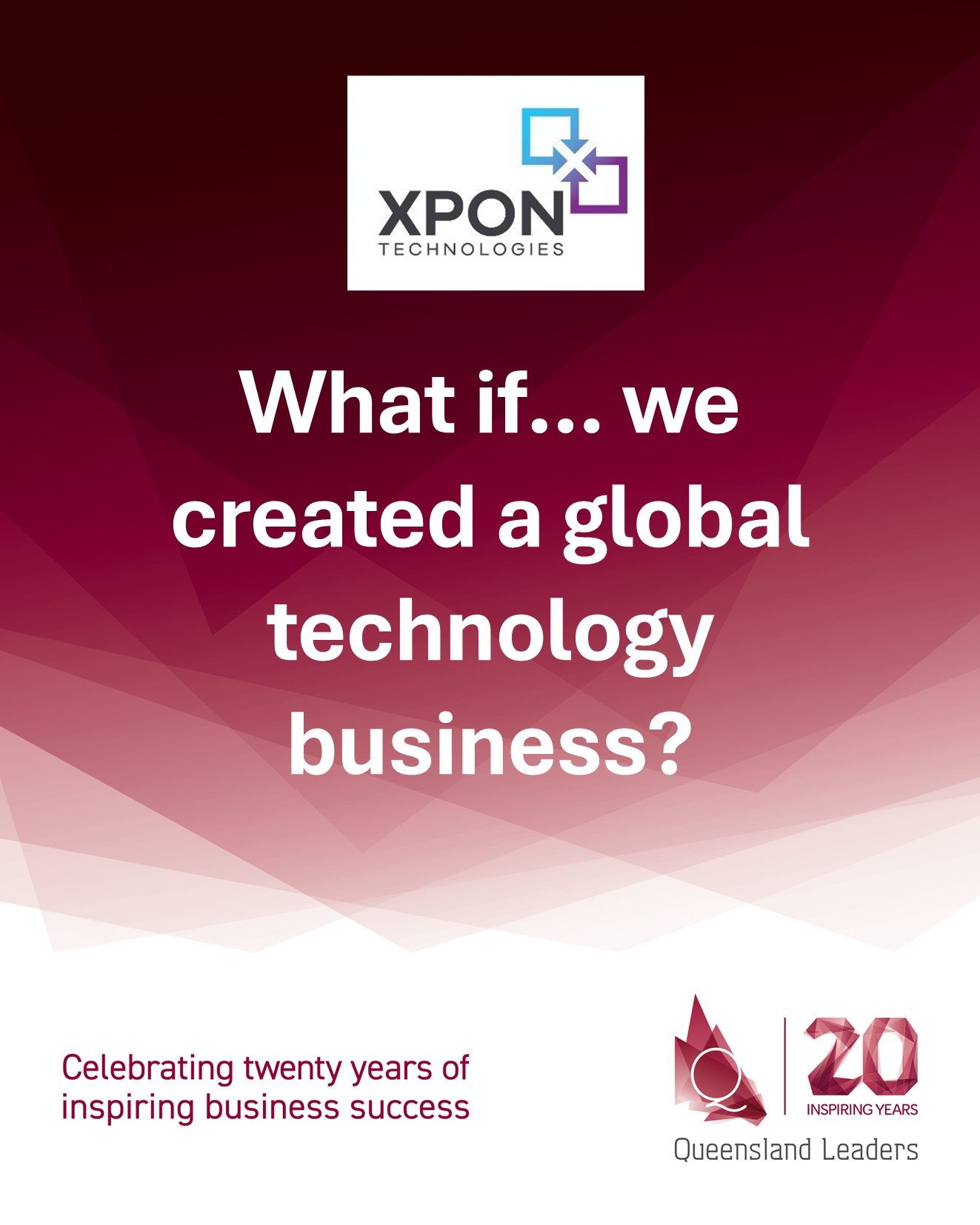 What if… we created a global technology business?