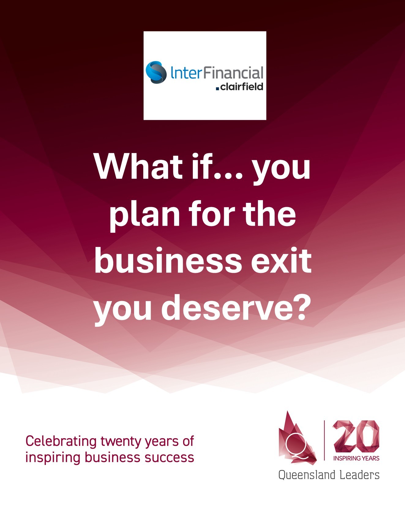 What if… you plan for the business exit you deserve?